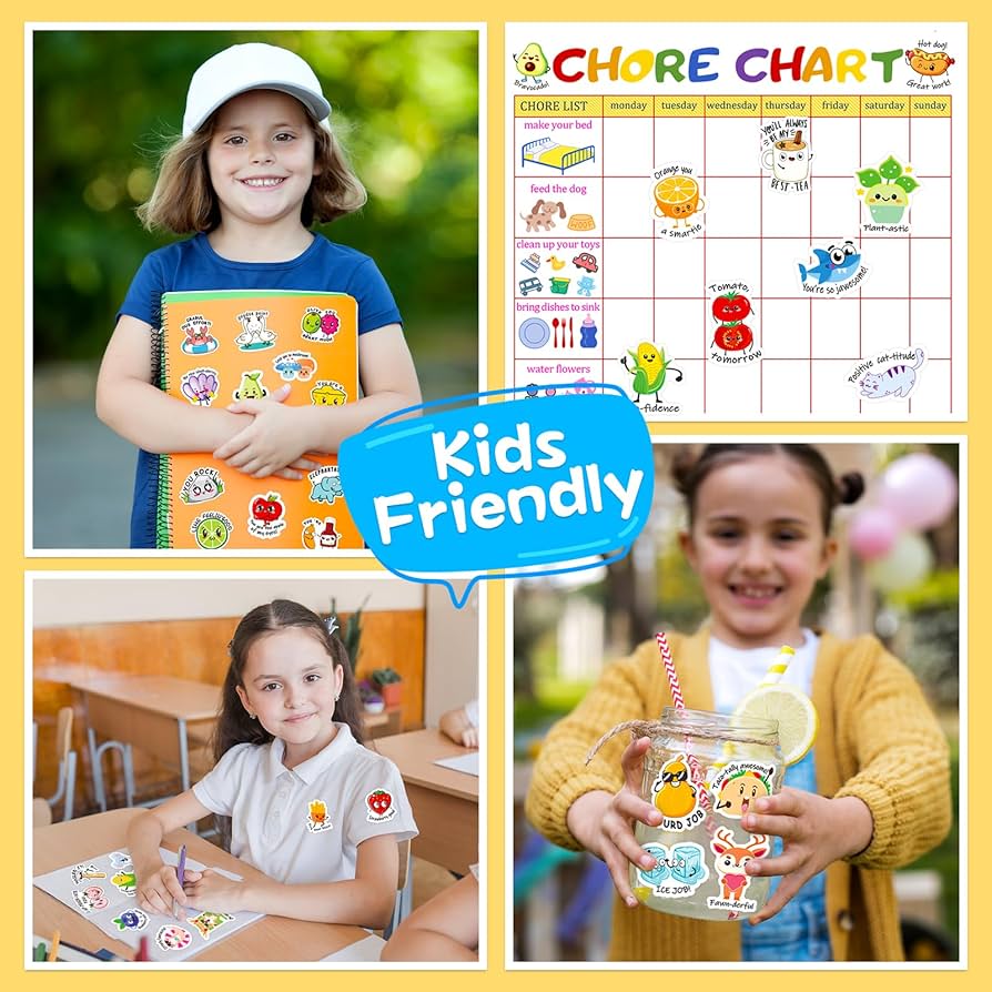 Amazon.com: STKJoviale 840PCS Punny Reward Stickers for Kids